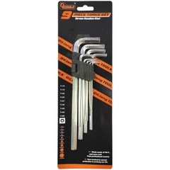 CHAVE ALLEN C/ 9 PEÇAS PROFISSIONAL GRANDE