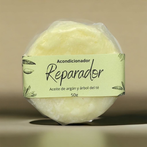 Acondicionador Sólido REPARADO, Argán y Árbol de té 50g