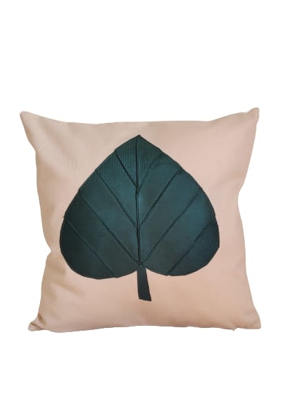 CAPA COM APLIQUE FOLHA VERDE