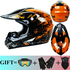 Imagem do Capacete de motocicleta de corrida cruzada de segurança