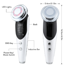 7 in 1 Face Lift Devices EMS RF Microcurrent Skin Rejuvenation Facial Massager L
