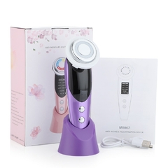 7 in 1 Face Lift Devices EMS RF Microcurrent Skin Rejuvenation Facial Massager L - loja online