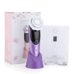 Imagem do 7 in 1 Face Lift Devices EMS RF Microcurrent Skin Rejuvenation Facial Massager L
