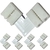 TECNO CONECTOR 6 PINES RGBCC+ 5pzas - comprar en línea