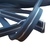 PERFIL DE SILICON CON DIFUSOR PARA SOBREPONER 13MM NEGRO - TECNOINGENIE