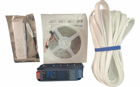 KIT PROFESIONAL PREMIUM DE ILUMINACION WATER RUNING OR HORSES RUNING 10 METROS, SISTEMA COMPLETO