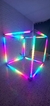 TUBO DIGITAL RIGIDO 144 PIXELES 24V 40MM UN METRO PUNTAS DE ALUMINIO CON TORNILLERIA - comprar en línea