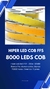 TIRA COB 8000 LEDS COB SUPER HIPER ILUMINACION 5 METROS 30MM 24 VOLTS