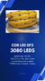 TIRA COB 3080 LEDS COB HIPER ILUMINACION 5 METROS 12 MM 24 VOLTS