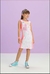 VESTIDO CANELADO E TOP ROSA MALAGHA