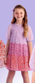 VESTIDO EM TULE DEGRADE PETIT CHERIE - comprar online