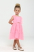 Vestido mon sucre rosa - comprar online