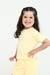 Conjunto bugbee amarelo - O cravo e a rosa moda kids aju