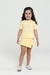 Conjunto bugbee amarelo - loja online