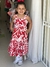 VESTIDO VERMELHO FOLHAGEM BUGBEE - comprar online