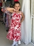 VESTIDO VERMELHO FOLHAGEM BUGBEE