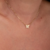 Conjunto Colar e Brinco Papillon Dourado - comprar online