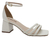 SANDALIA QUIZ 3TIRAS OFF WHITE - loja online