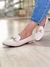 LOAFER FEMININA COM FIVELA DOURADA