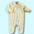 Macacão Bebê Suedine com Ziper Urso - Amarelo - comprar online