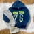 Conjunto moletom menino skater com jaqueta azul marinho e calça cinza clara