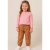 Blusa Infantil Menina Canelada com Brilho Rosa - Neném Cute - Moda Infantil