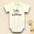 Kit Body Bebê 3 Peças 2 Estampados, 1 Azul Claro - Neném Cute - Moda Infantil