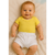 Kit Body Bebê 3 Peças Menina – Estampa Abacaxi - Neném Cute - Moda Infantil