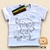 Camiseta Infantil Menino Pinte e Lave - Robô