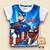 Camiseta Manga Curta Infantil - Capitão América