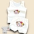 Conjunto Regata Bebê Macaquinha - Bege
