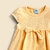 Vestido Bebê Infantil Piquet com Pedraria - Salmão - comprar online