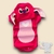 Body Bebê Manga Curta Stitch Rosa com Touquinha