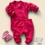 Conjunto Bebê Moletinho Manga Longa - Pink