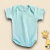 Kit Body Bebê 3 Peças Lisos - Azul Royal ,Verde e Azul Claro na internet