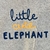 Body Bebê Manga Curta Elefante - Cinza - comprar online