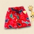 Short Bermuda Infantil Mauricinho Peixes - Vermelho