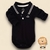 Body Polo Manga Longa Menino - Preto