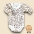 Body Polo Manga Longa Oncinha - Bege