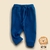 Calça Saruel Bebê Algodão - Azul Marinho