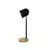 LAMPARA DE MESA BARTOLO C/DETALLE EN MADERA - comprar online