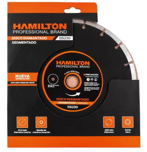 Disco Diamantado 230 mm Hamilton