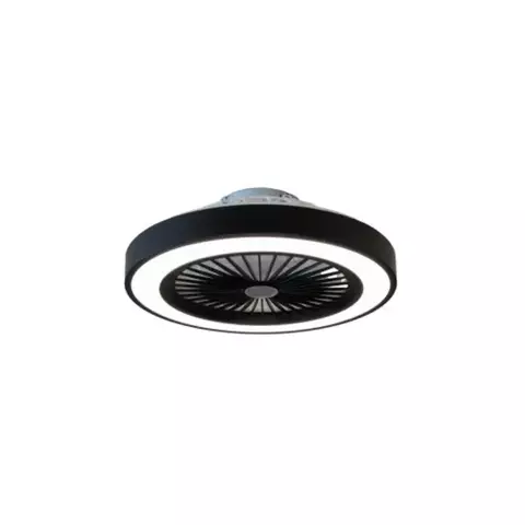 Trenek Ventilador LED Dimerizable Smart Negro