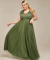 Vestido De Festa Plus Size com Manga - comprar online
