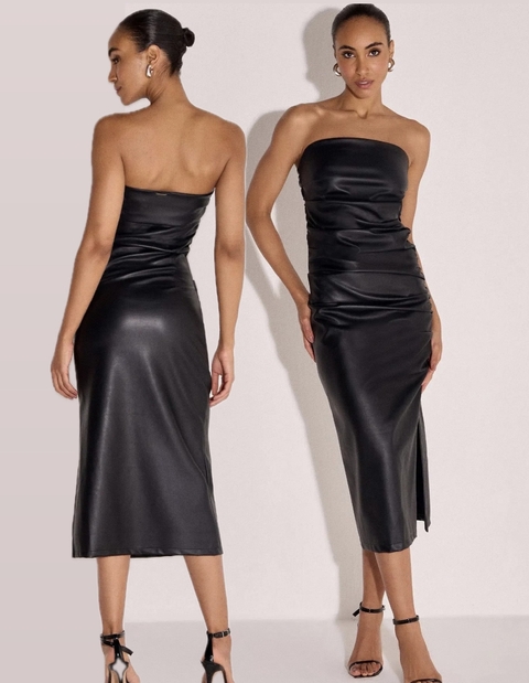 Vestido Linzzi Couro PU - comprar online