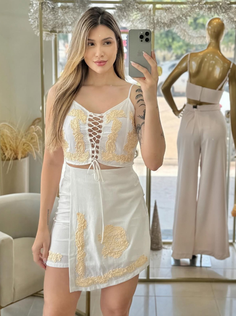 CONJUNTO BORDADO M-G-GG - comprar online