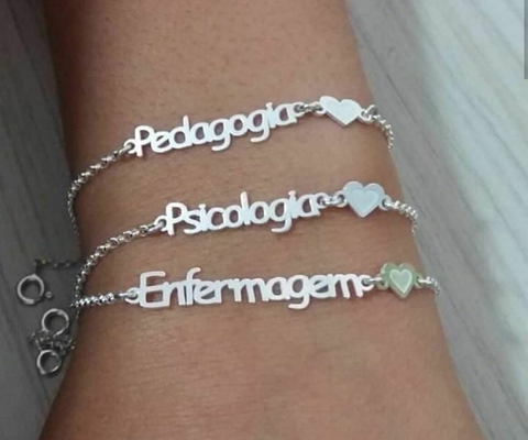 Pulseira Profissão ou Nome