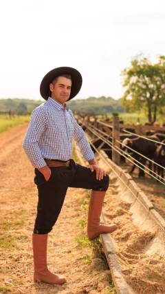 Bombacha Pampeana Masculina Preta