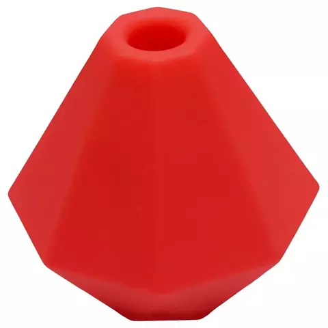 Vibrador Pulsação Diamante Apolônia Sucção - Vermelho