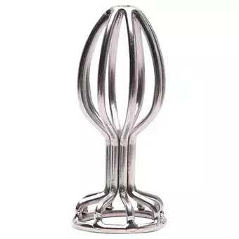 Plug Anal Em Aço Inoxidável Vazado